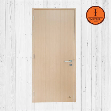 Natural Beige Wooden Solid Laminate Bedroom Door